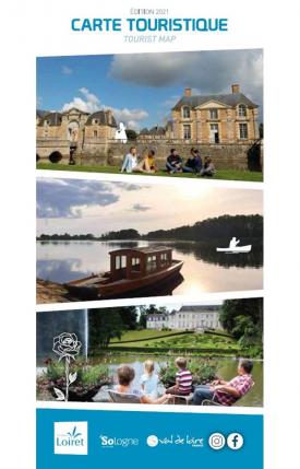 Carte Touristique du Loiret 2021
